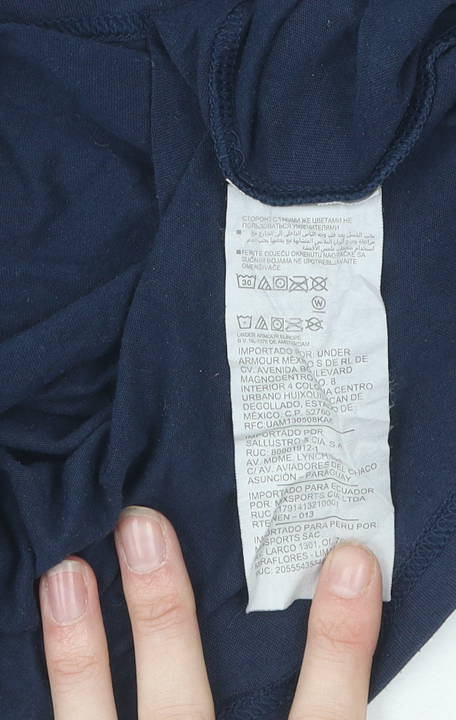 Under Armour Men's Blue Relaxed Fit T-Shirt M