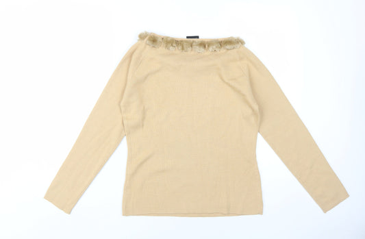 Apart Impressions Beige Women's Blouse Size 12