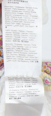Brand and care label for edc Women's Multicoloured Floral Blouse - S