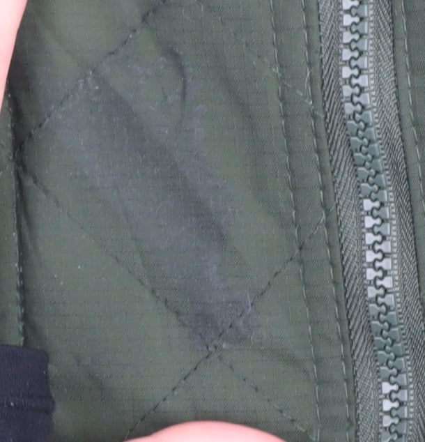 Superdry Men's Green Quilted Jacket L