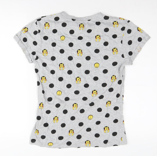 Disney Women's XS Grey Winnie the Pooh T-Shirt