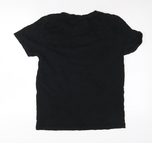 Manchester United Men's M Black Sports T-Shirt