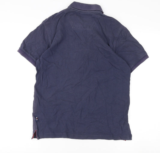 Joules Men's Blue Classic Fit Polo Shirt S