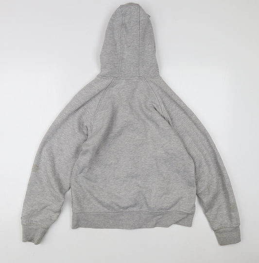 LA Gear Women's Grey Full Zip Hoodie Size 10