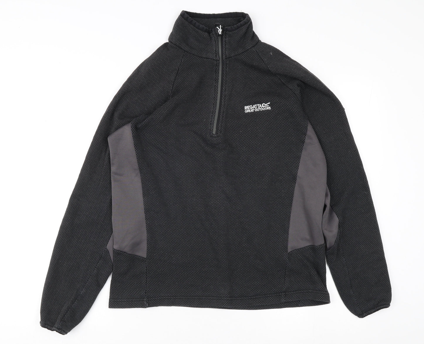 Regatta Men's Black 1/2 Zip Sweatshirt M