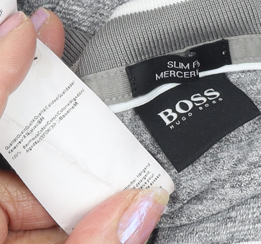 Hugo Boss Men’s Grey XL Slim Fit T-Shirt
