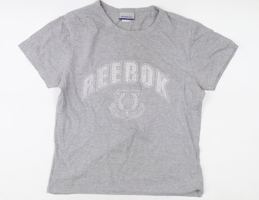 Reebok Women's Grey Size 12 T-Shirt