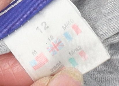 Reebok Women's Grey Size 12 T-Shirt