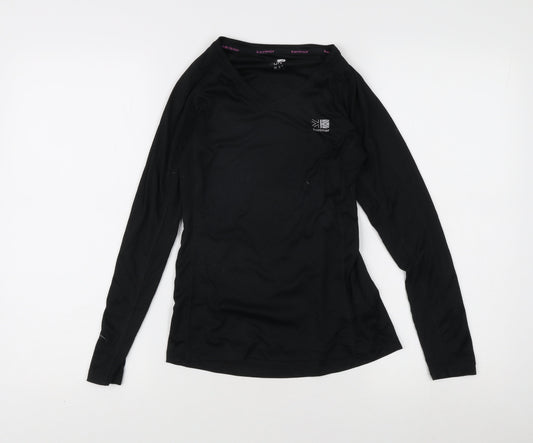 Karrimor Women's Black Long Sleeve Basic T-Shirt Size 6