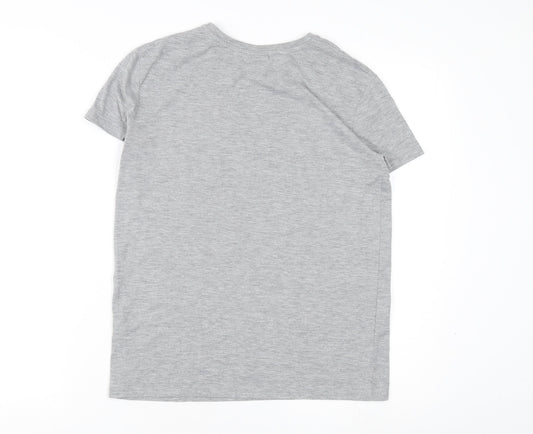 Disney Girls Grey Mickey Mouse T-Shirt - 13 Years