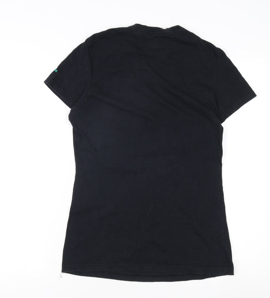 Adidas Unisex Black T-Shirt S Classic Style
