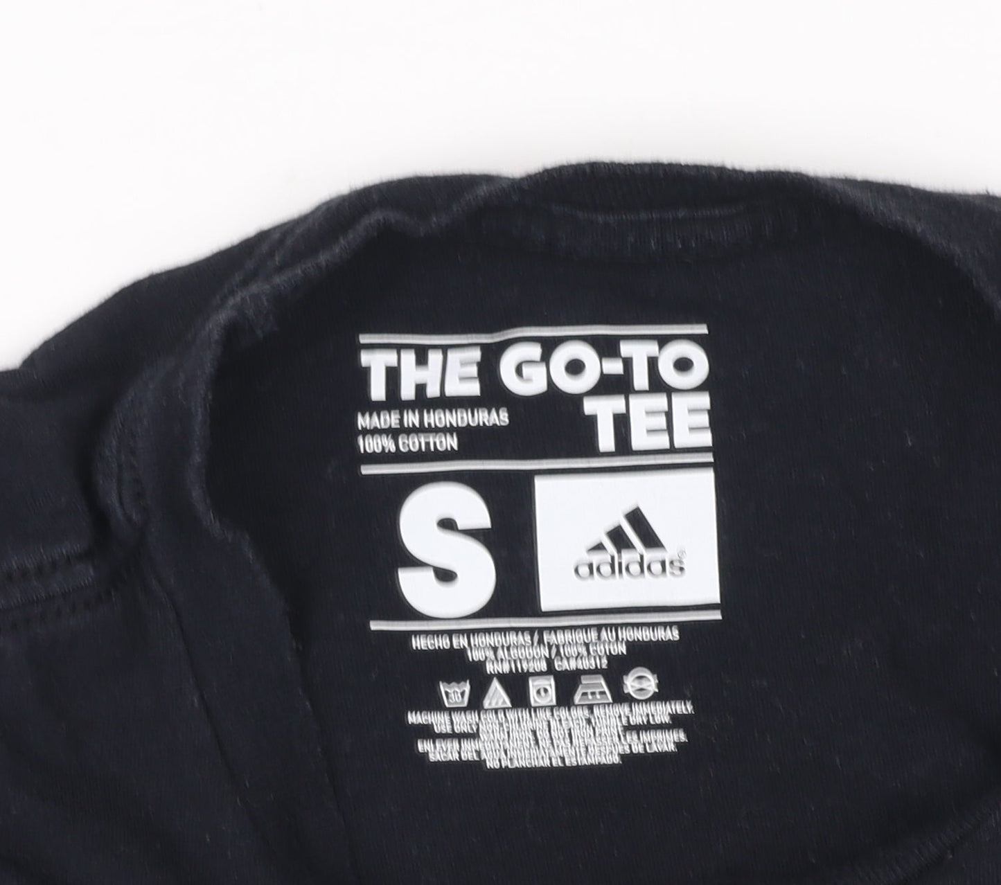 Adidas Unisex Black T-Shirt S Classic Style