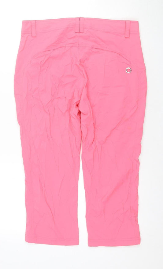 Röhnisch Women's Pink Capri Trousers Size 12