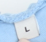 Jack & Jones Men's Blue Slim Fit T-Shirt, L