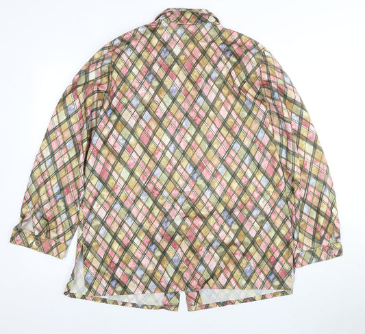 Karelia Women's Multicoloured Button-Up Shirt, Size 14