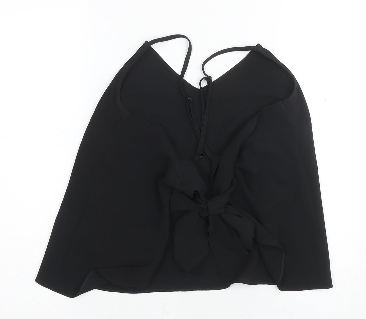Reiss Women's Black Halter Camisole Tank Top Size 8