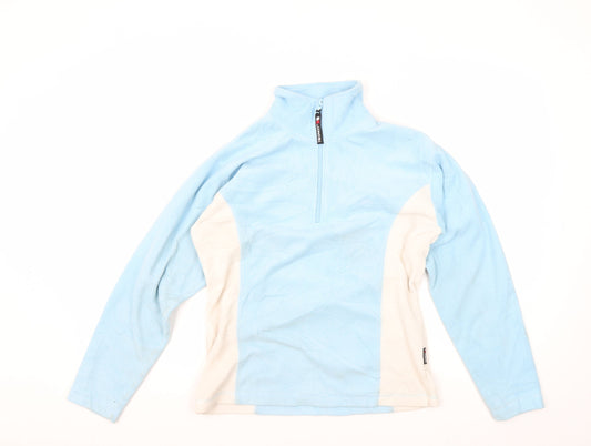 Trespass Women's Blue Fleece Pullover Sweatshirt Small