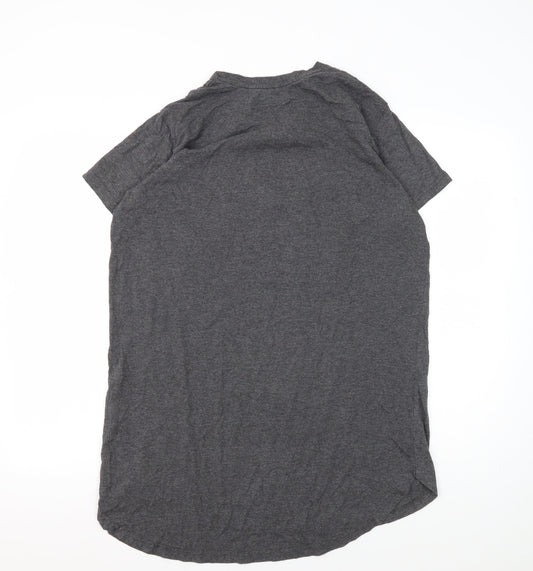 Reese's Women's Grey Graphic Nightshirt, Large, Comfortable