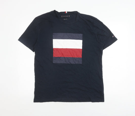 Tommy Hilfiger Men’s Navy Blue 2XL T-Shirt