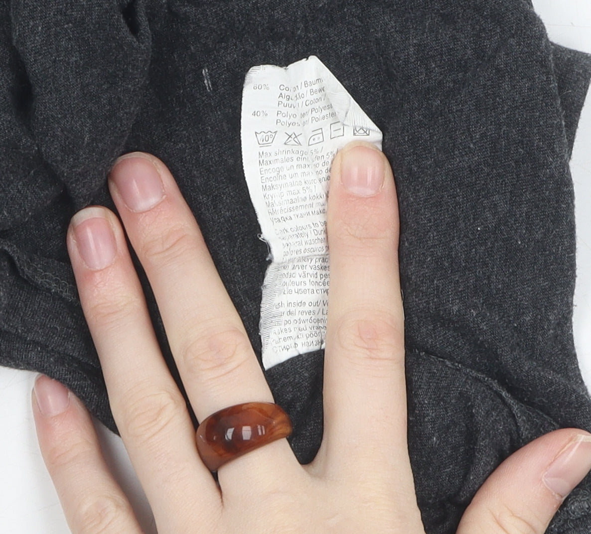 Jack & Jones Men's Grey Graphic Print T-Shirt L