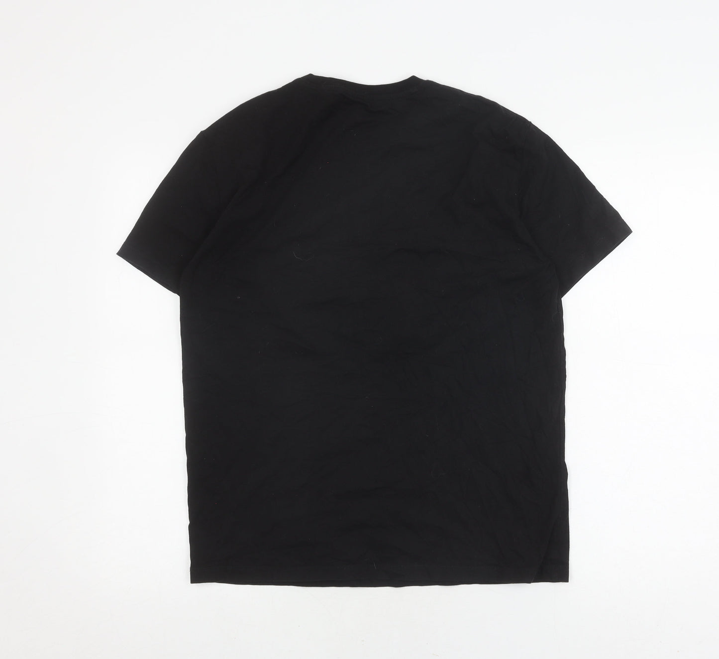Armani Exchange Men's Black Logo T-Shirt L Regular Fit