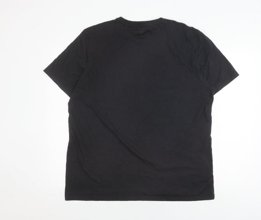 Lyle & Scott Men's Black XL Crew Neck T-Shirt