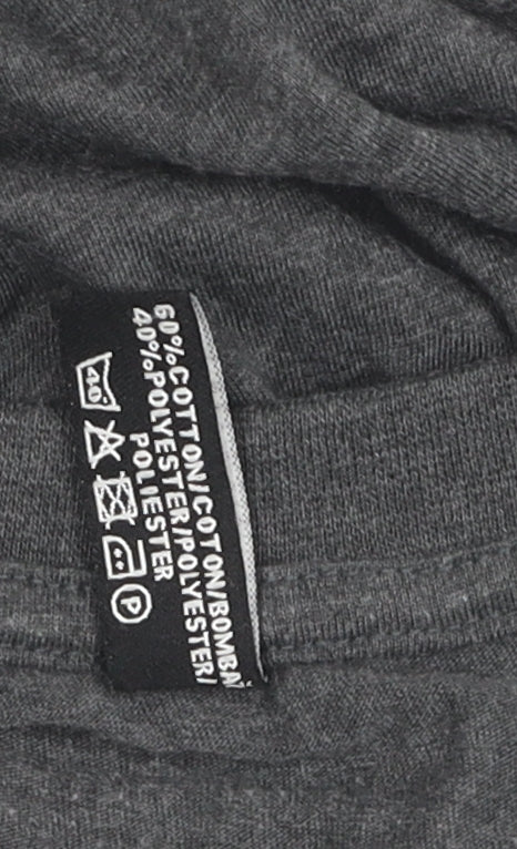 Donnay Men's Grey 2XL Crew Neck T-Shirt