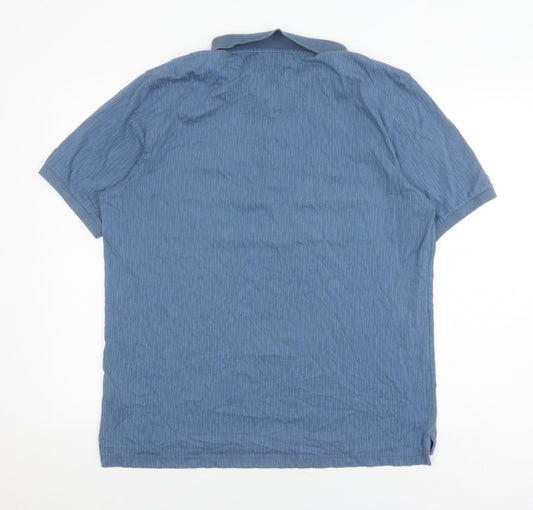 Lyle & Scott Men's Blue XL Polo Shirt