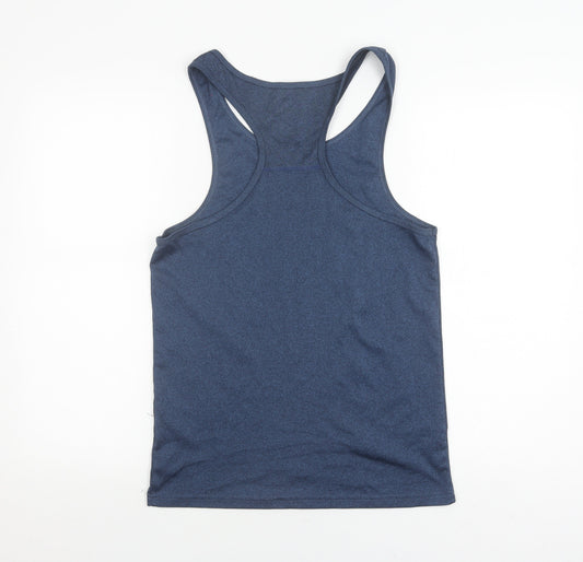 Ellesse Men's Blue Athletic Tank S
