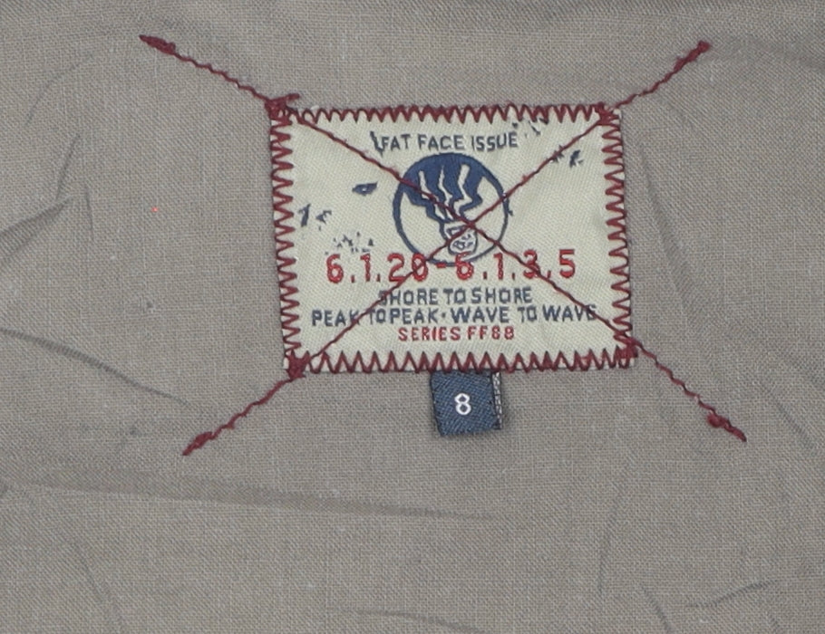 Fat Face Women's Green Quilted Puffer Waistcoat Size 8