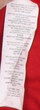 Brand and care label for I SAW IT FIRST Red Bodycon Dress, size 10, Women's Fashion
