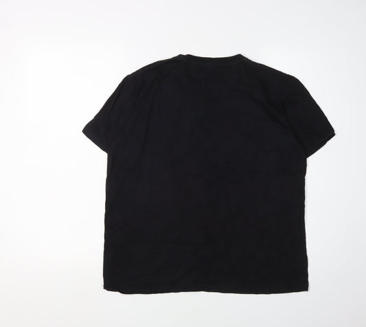 Triangle Store Men's Black M Graphic Funny T-Shirt
