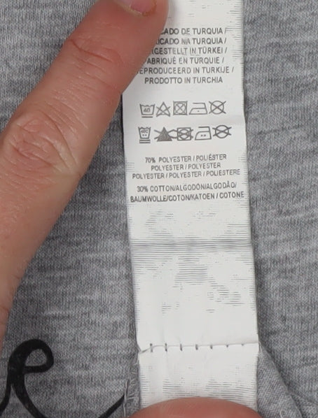 Disney Grey Beauty and the Beast T-Shirt, Size 12