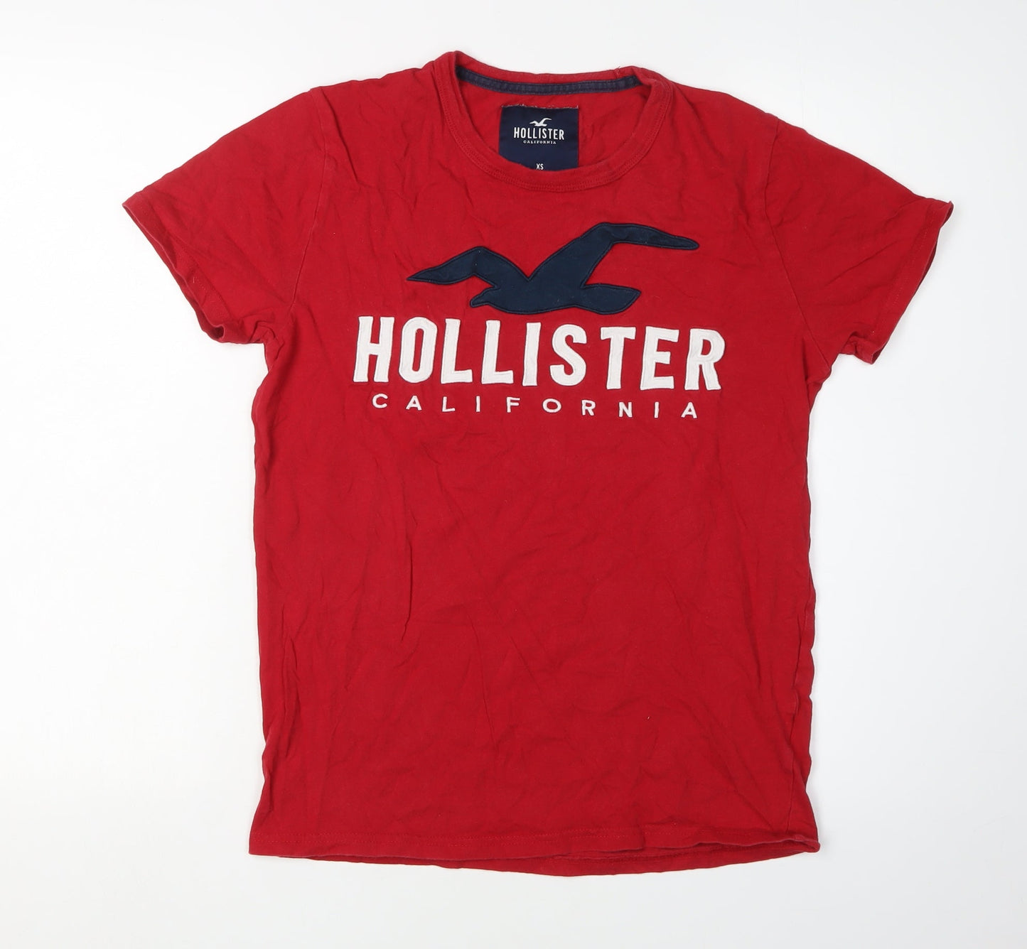 Hollister Red Men's XS Graphic T-Shirt