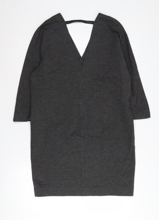 Jaeger Women's Black Sheath Dress Size 12