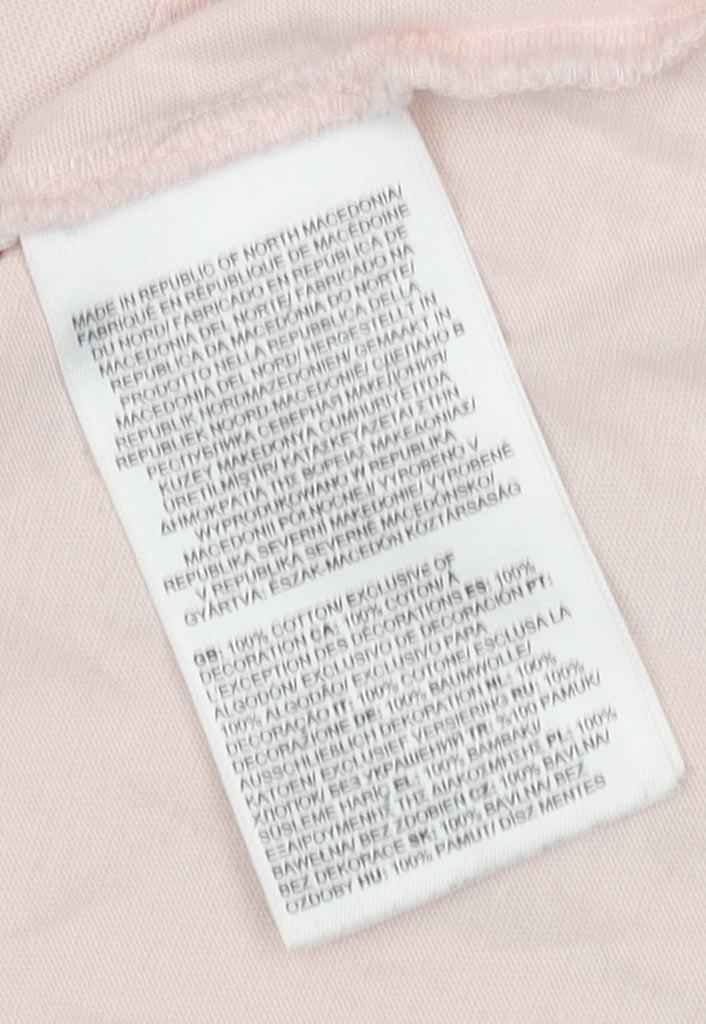 The North Face Women's Pink L T-Shirt with Graphic Design