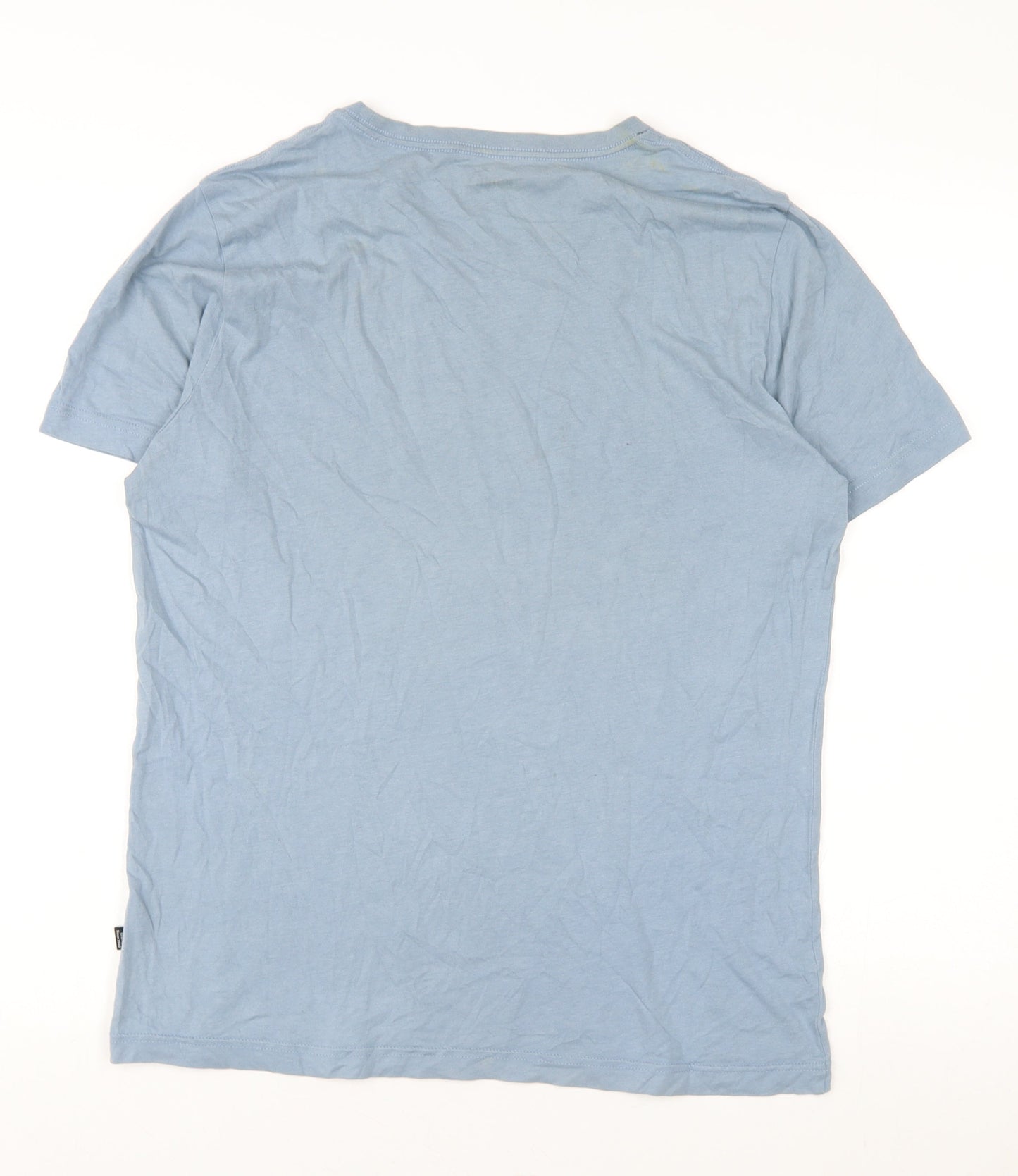 Puma Men's Blue Logo T-Shirt S