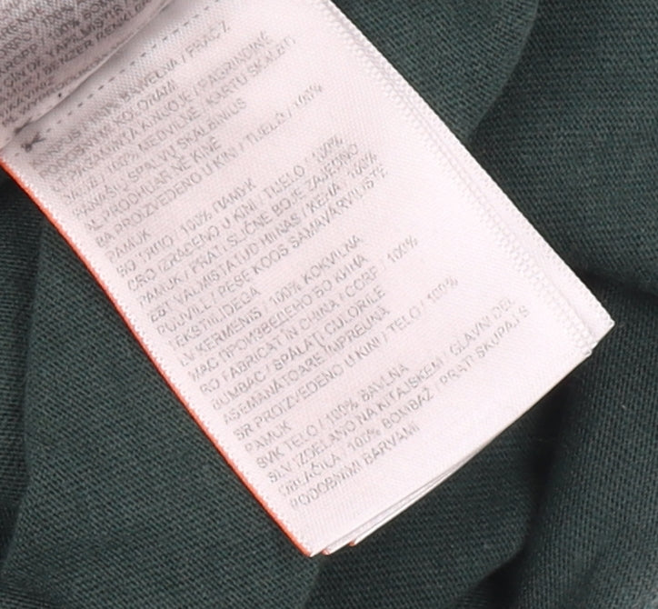 Superdry Women's Green Jersey T-Shirt Size 10