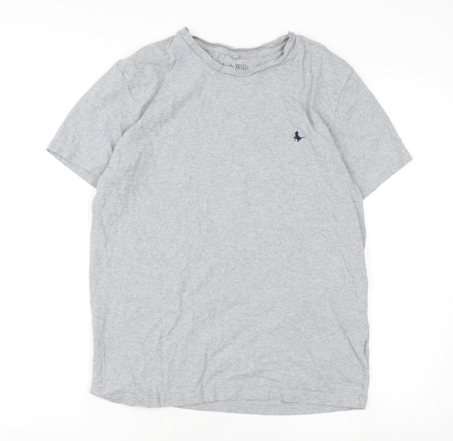 Jack Wills Men's Grey Medium Classic Cotton T-Shirt