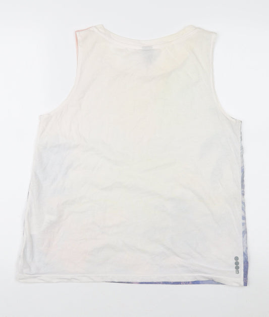 Bench Unisex Multicoloured Tank, Size 10, Floral Beach Pattern