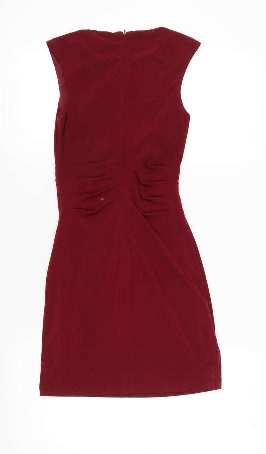 Banana Republic Women’s Red Sheath Dress, Size 2