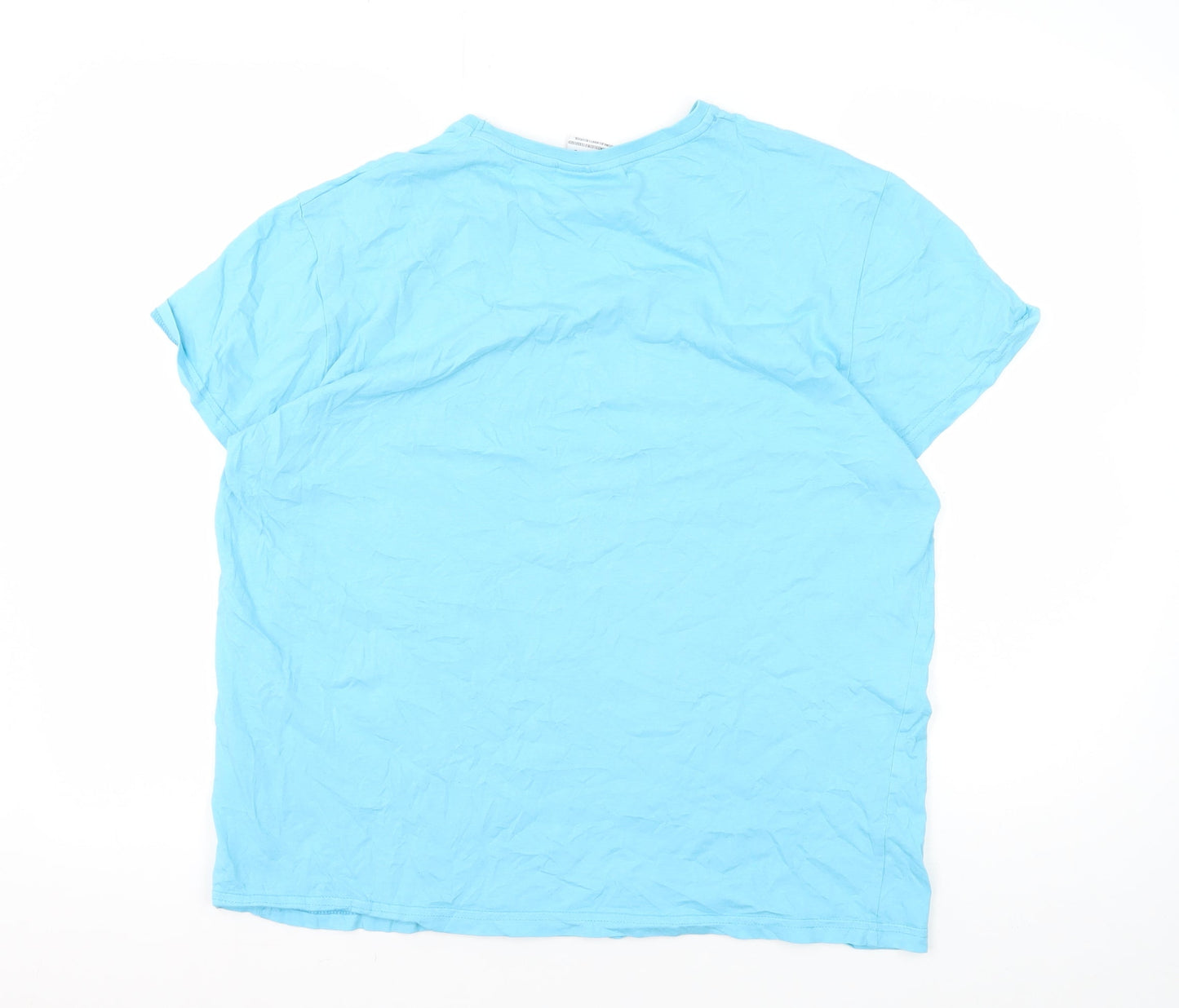 The Rolling Stones Blue Unisex T-Shirt L