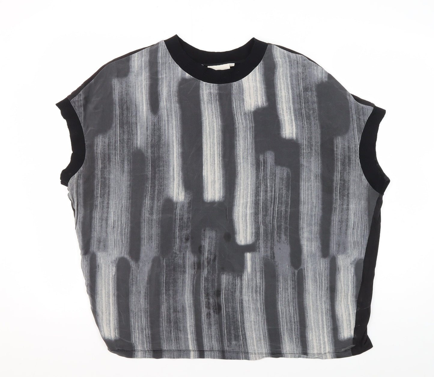 DKNY Women's Black Sleeveless Blouse, Relaxed Fit