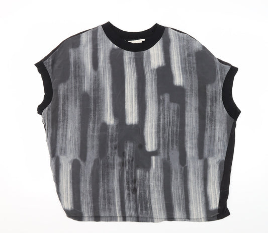 DKNY Women's Black Sleeveless Blouse, Relaxed Fit