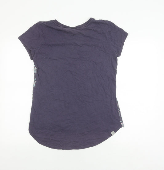 Bench Women's Multicoloured Geometric T-Shirt Size M