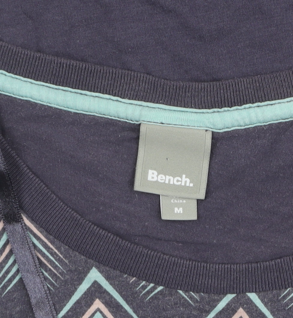 Bench Women's Multicoloured Geometric T-Shirt Size M