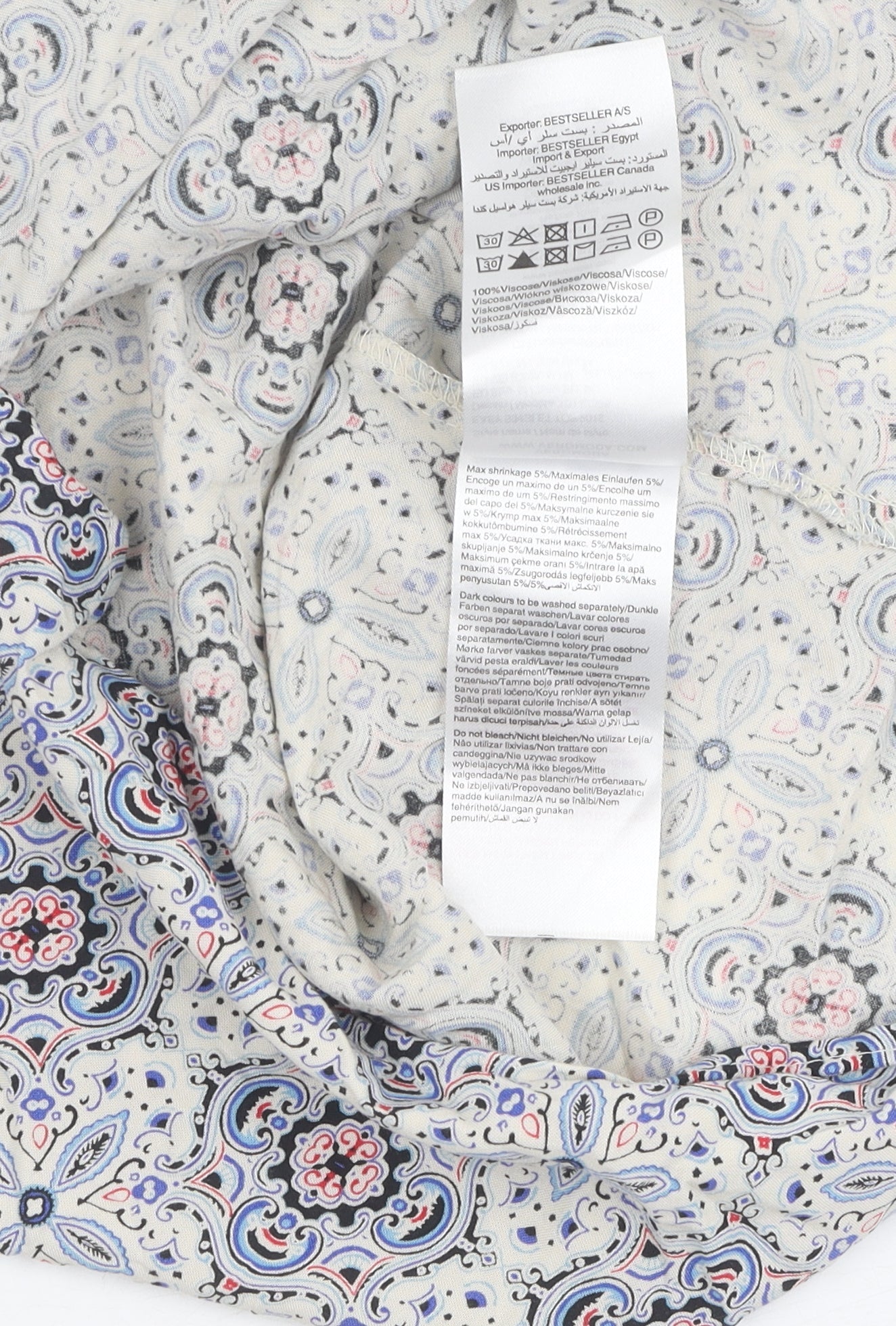 Vero Moda Women's Multicoloured Floral Camisole Tank M