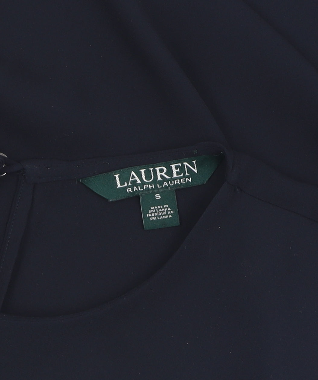Lauren Ralph Lauren Black Sleeveless Women's Top, Size S