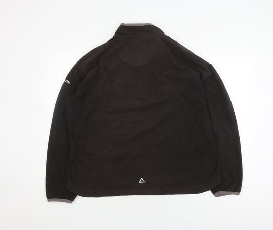 Dare2b Mens Black 3XL Fleece Pullover Sweatshirt