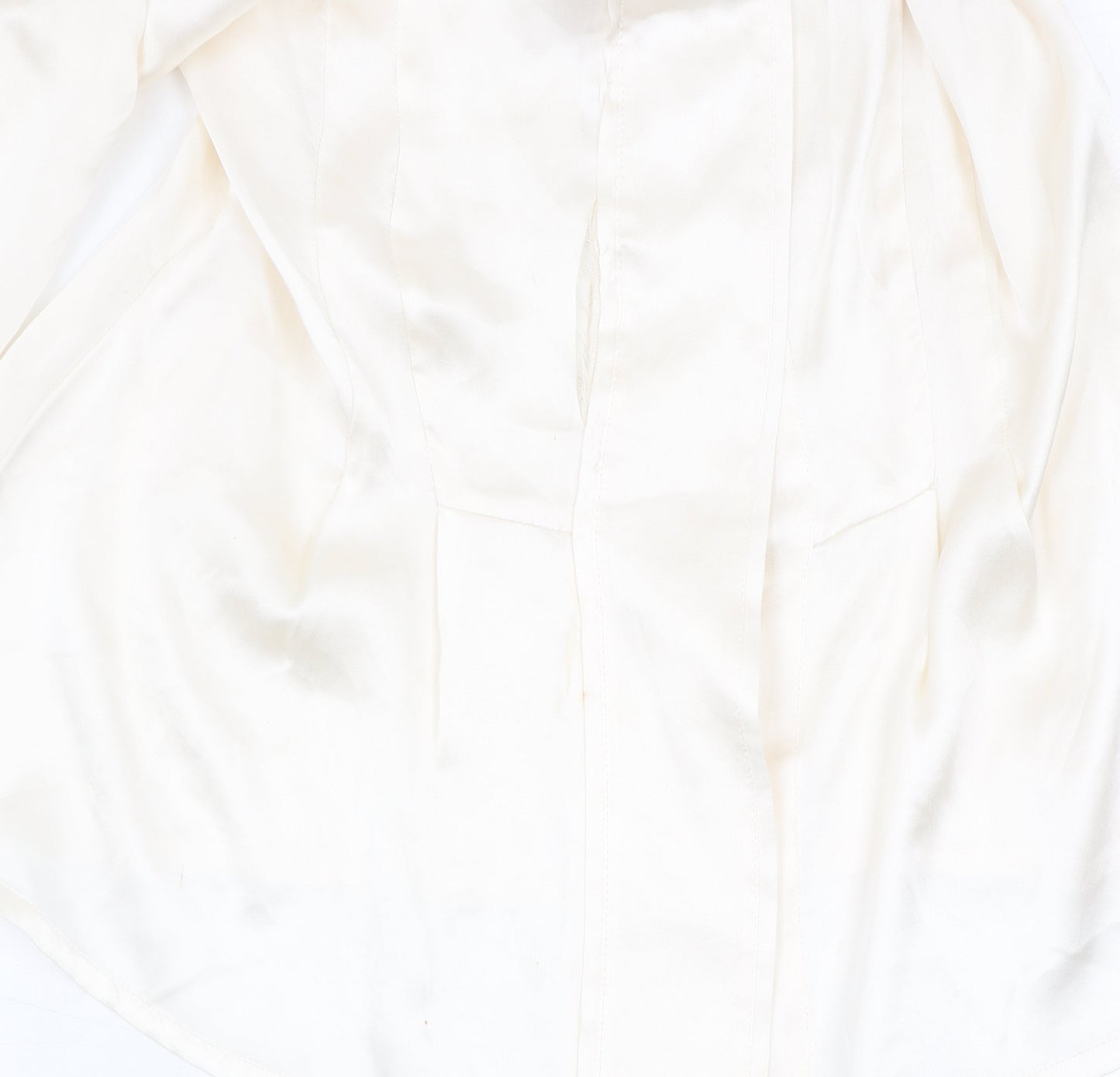 Sub-Couture Women's Ivory Silk Blouse UK 8